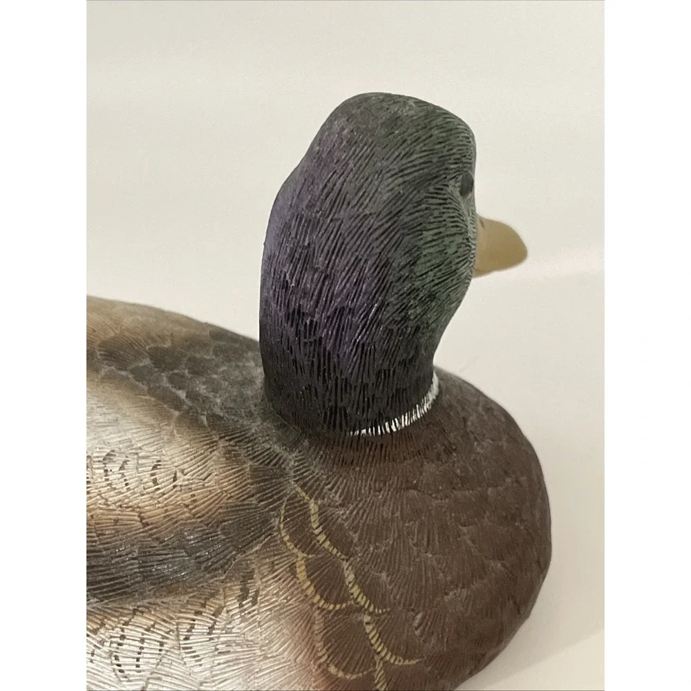 Jules A. Bouillet 1989 Mallard Duck Decoy Resin Shaker Prairie Shop‎ 7